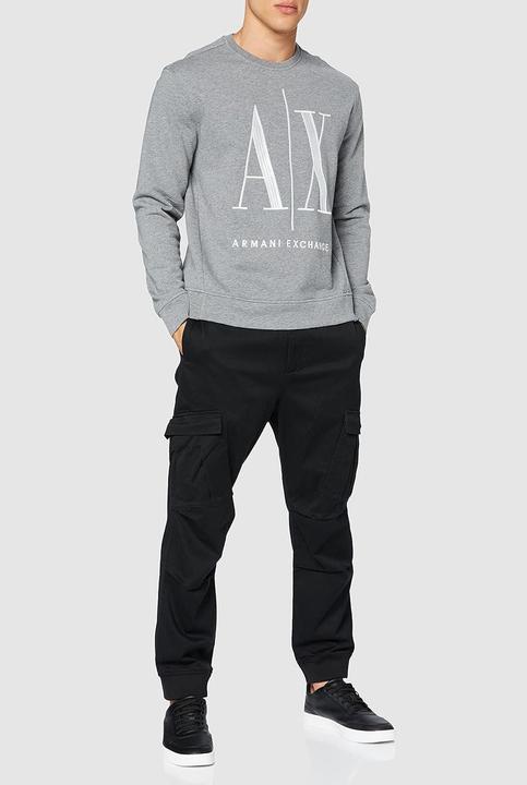 Produktbild Armani Exchange Felpa con Logo a Collo Tondo (M)