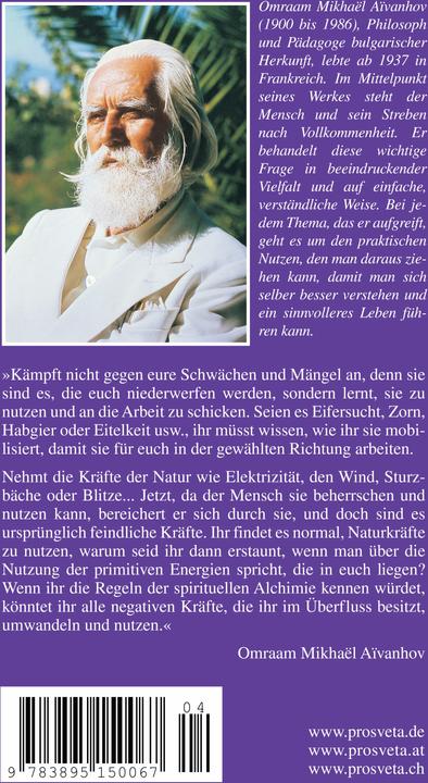 Produktbild Alchimistische Arbeit und Vollkommenheit (Deutsch, Omraam Mikhael Aivanhov, 1991)