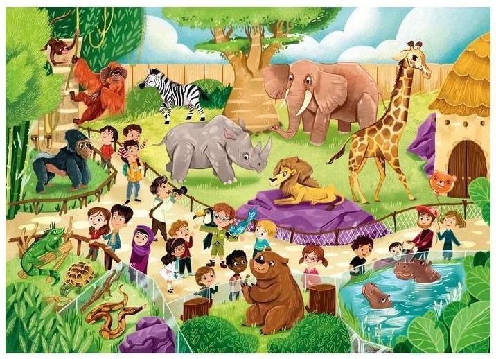 Image du produit Clementoni Zoo (60 pièces)