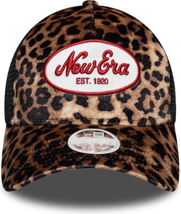 Produktbild New Era Damen 9Forty Trucker Cap - Patch Animal Leopard
