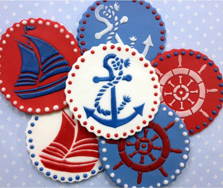Actual product image Designer Stencils Sailor Joy Stencils