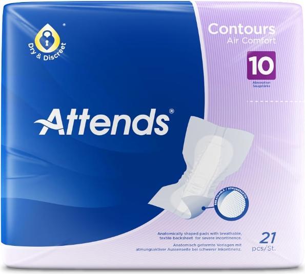 Produktbild Attends 10 Air Comf Einlage (21 x, Normal)