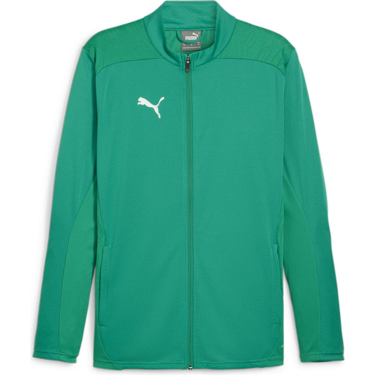 Puma, Herren, Laufjacke, teamFINAL Training Jacket (XL), Grün, XL