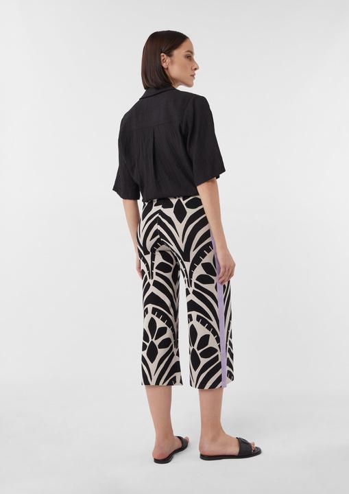 Actual product image Comma Hose Culotte aus Feinstrick mit Kontrastdetails (M)