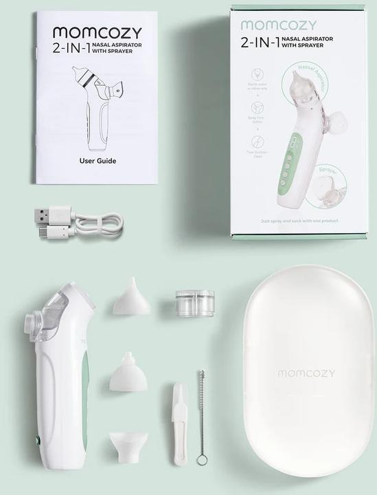 Actual product image Momcozy Baby Nasal Aspirator 2-in1