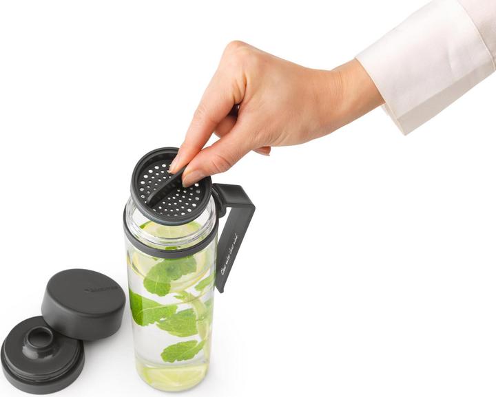 Actual product image Brabantia Drinking Bottle Make & Take 500 ml, Dark Grey (0.50 l)