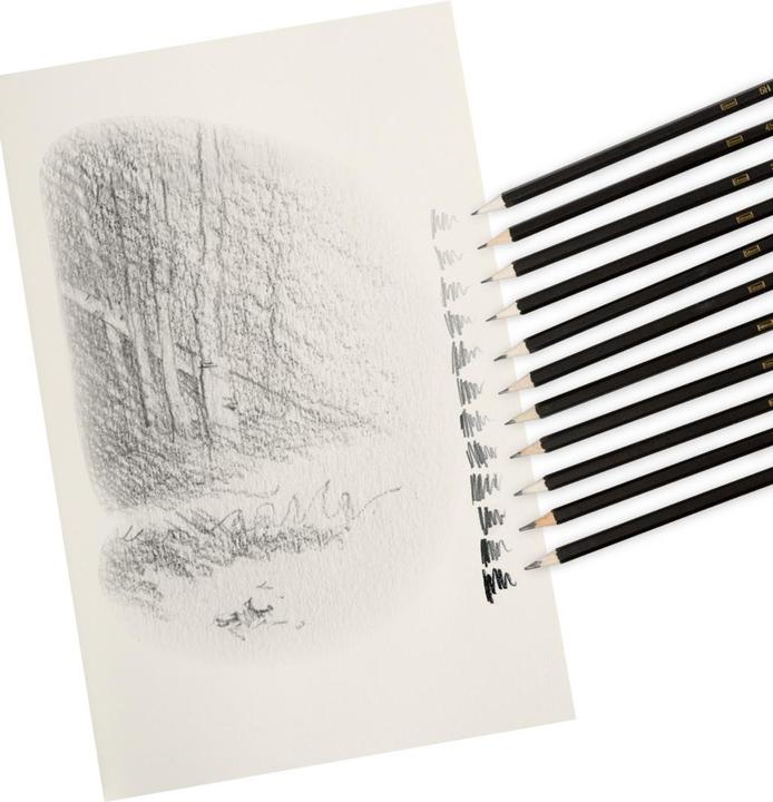 Actual product image Idena Sketchpad 120g/m² DIN A4 50 sheets (A4, Plain)