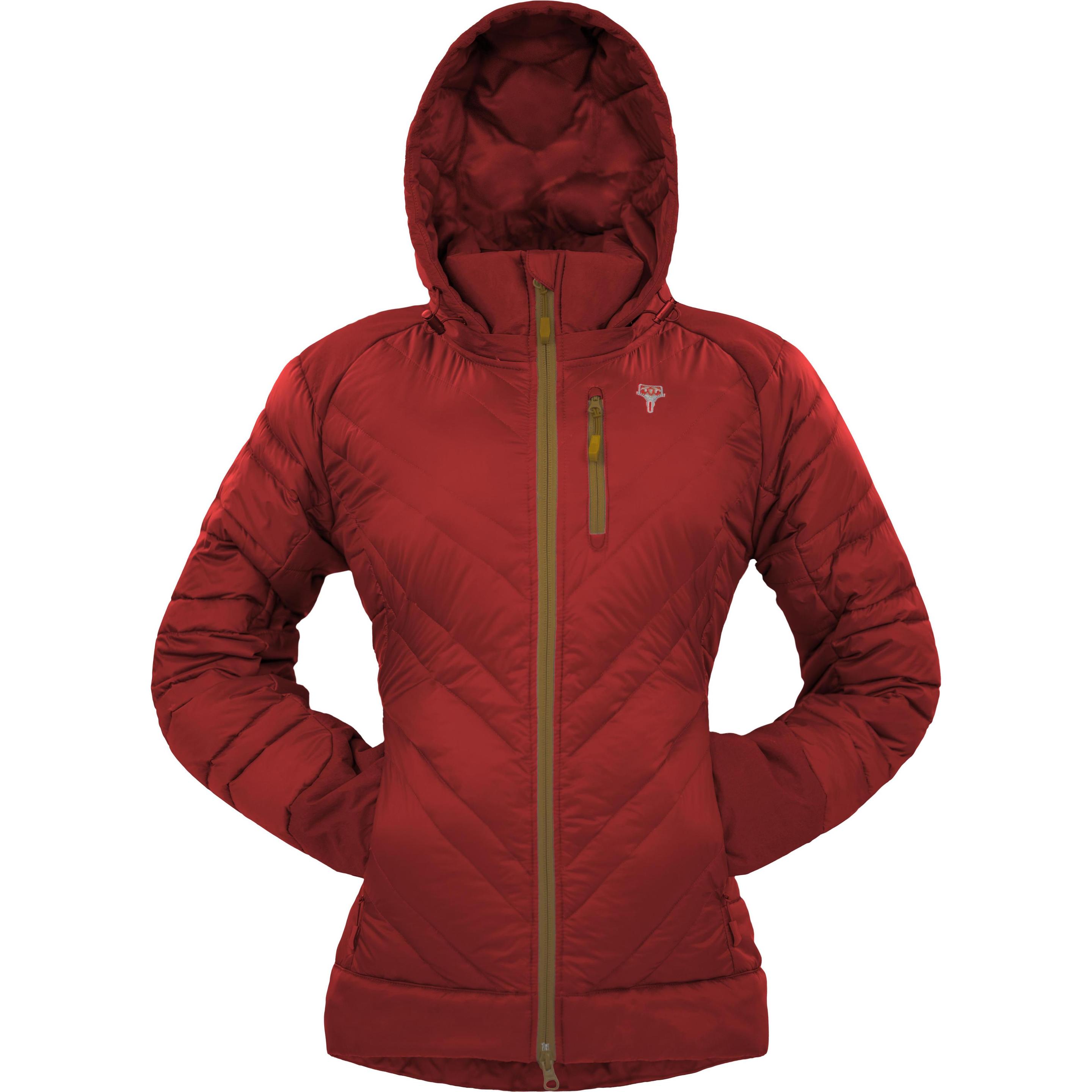Grüezi Bag, Damen, Jacke, Women's Lightful DownWool Jacket (XL), Rot, XL