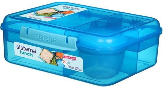 Sistema 1.65L Bento Lunch Blue