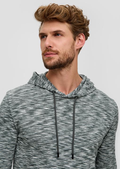 Produktbild s.Oliver T-Shirt Longsleeve mit Kapuze (L, S)