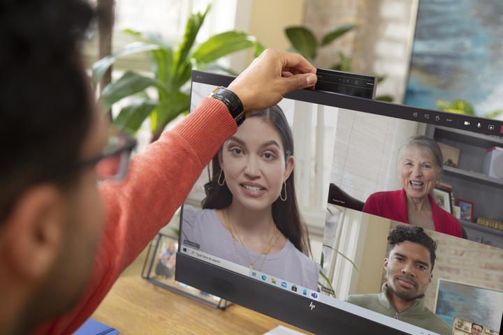 Actual product image HP E24mv G4 (1920 x 1080 pixels, 23.80")