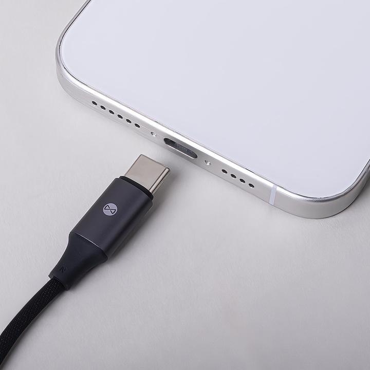 Produktbild Forever Adapter Audio AJC-01 Klinke 3,5 mm - USB-C schwarz (USB-C, 3.5mm Klinke)