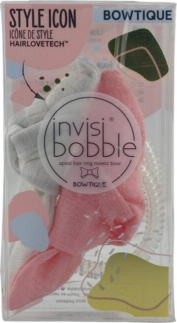 Image du produit Invisibobble BOWTIQUE - Duo Nordic Breeze Summer Lemming Go (Élastiques à cheveux)