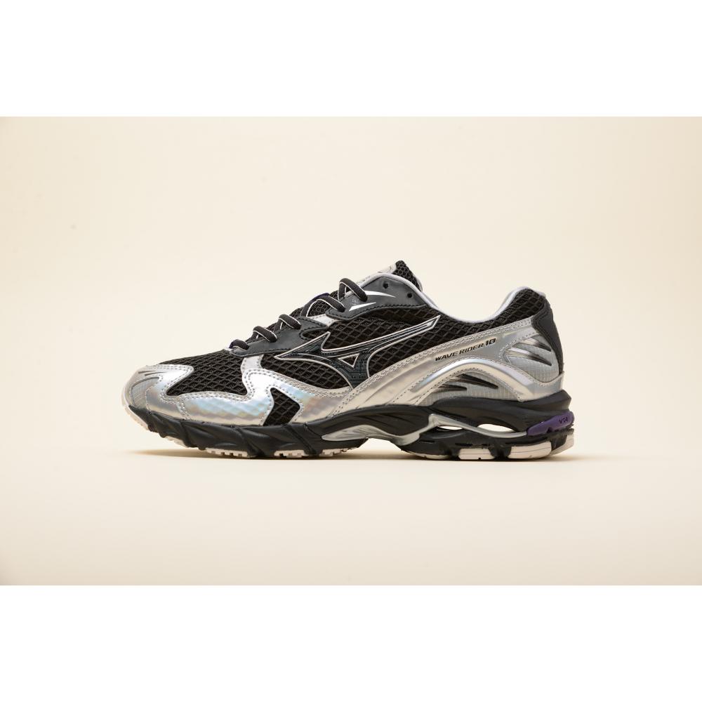 Thumbnail - Mizuno, Unisex, Laufschuhe, WAVE RIDER 10 (44), Schwarz