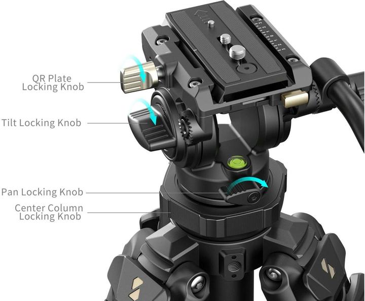 Produktbild SmallRig Tripod Kit AD 50 Pro (Metall)