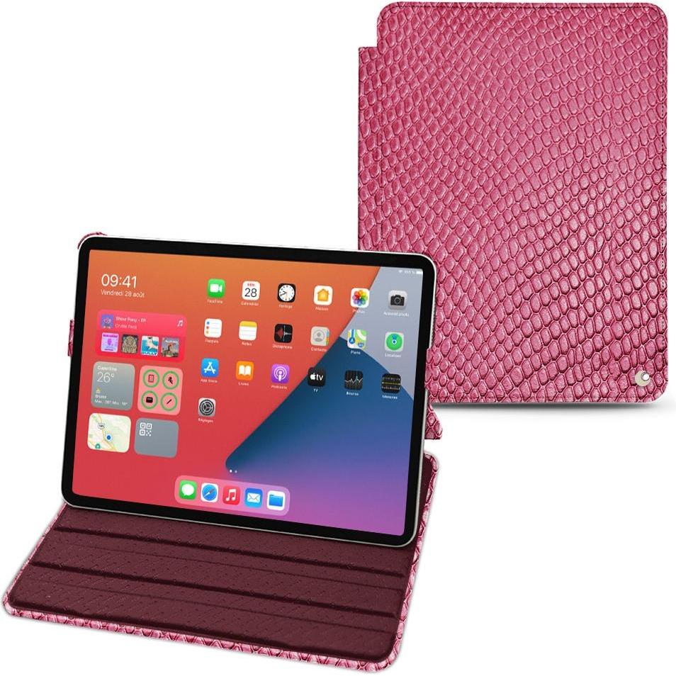 Noreve Lederschutzhülle horizontal (iPad mini 6), Tablet Hülle, Rosa