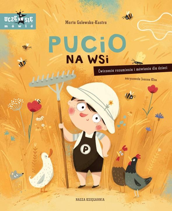 Nasza Ksiegarnia Pucio in the country book. Comprehension and speaking exercises for children (Polish)