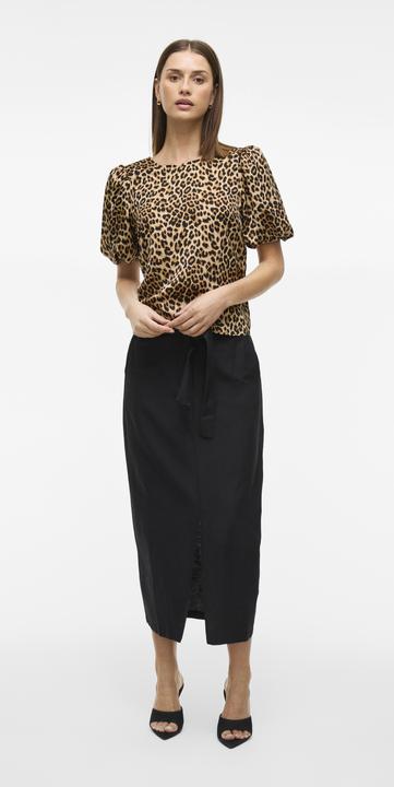 Image du produit Vila VIELLETTE Rundhals Oberteil mit kurzen Ärmeln (36)