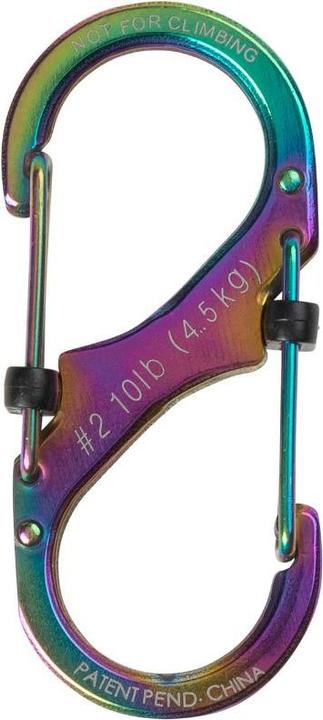 Nite Ize S-Biner® SlideLock® #2 - Spectrum