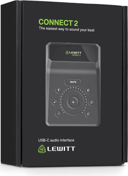 Produktbild Lewitt Audio Interface Connect 2 (USB)