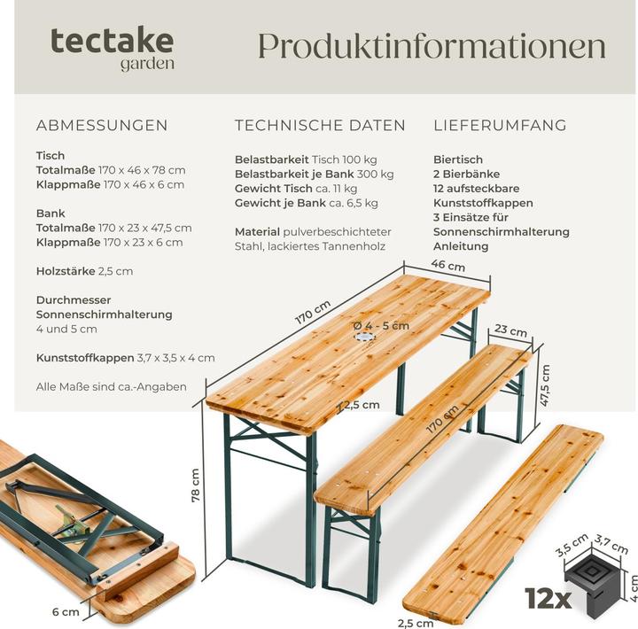 Image du produit tectake Ludwig (46 cm)