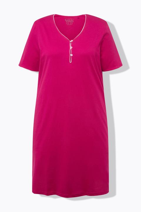 Produktbild Ulla Popken Bigshirt, 2er-Pack, Zierkanten, Halbarm (42, 44)