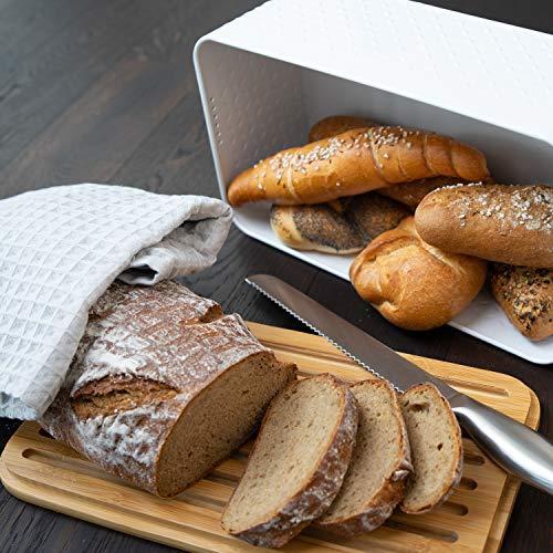 Produktbild Lars Nysøm Brotkasten mit Schneidebrett