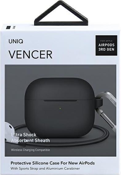 Produktbild Uniq Unique case Vencer AirPods 3 gen. Silicone gray (Kopfhörer Hülle)