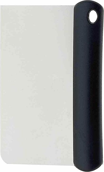 Actual product image Gastromax Dough scraper in black, 13.5x8.5x1.5 cm