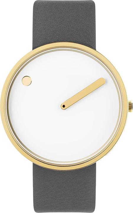 Produktbild Picto 43321-6220G White Unisex 40mm 5ATM (Analoguhr)