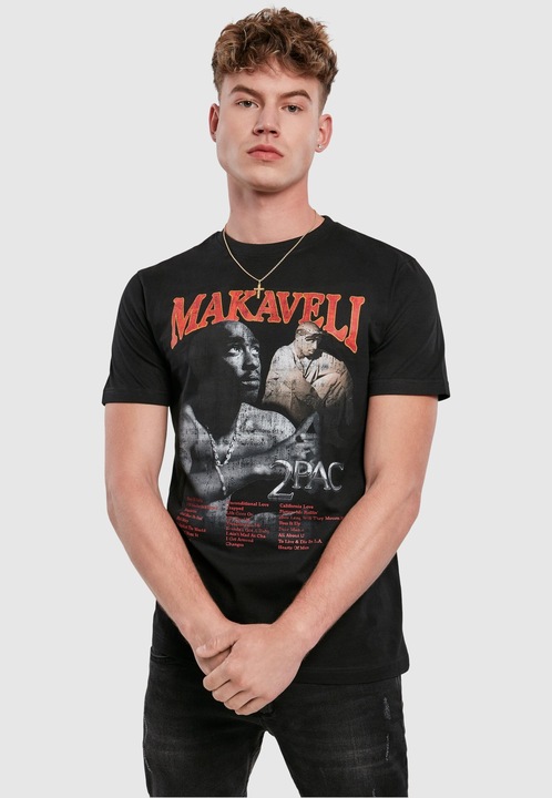 Produktbild Mister Tee Tupac Makaveli Tee - 9638 (5XL)