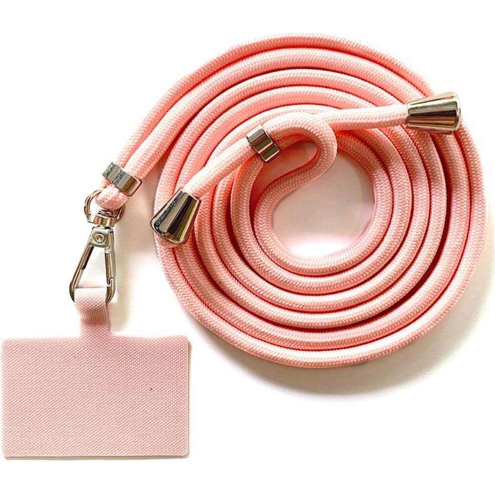 Cover-Discount Universal Handykette Umhängeband rosa, Handykette, Rosa