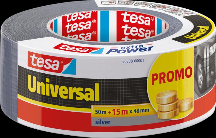 Immagine prodotto tesa Nastro in tessuto EXTRA POWER UNIVERSAL, nastro adesivo rinforzato con tessuto (48 mm)