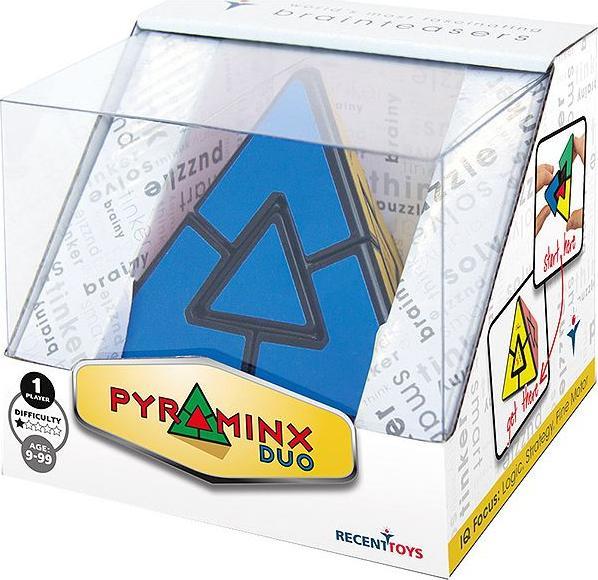 Actual product image Recent Toys Pyraminx Duo, d/f from 9 years, 1 player, rotating puzzle, logic trainer