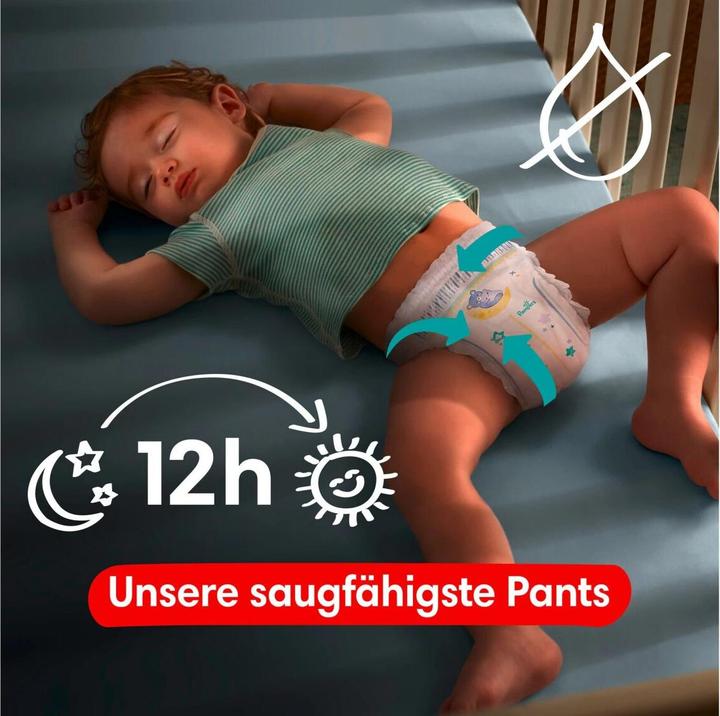 Actual product image Pampers Baby-Dry Night Pants (Size 4, Monthly box, 180 pcs.)