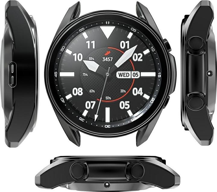 Cover-Discount Galaxy Watch 3 41mm - Gummi Schutz Case schwarz