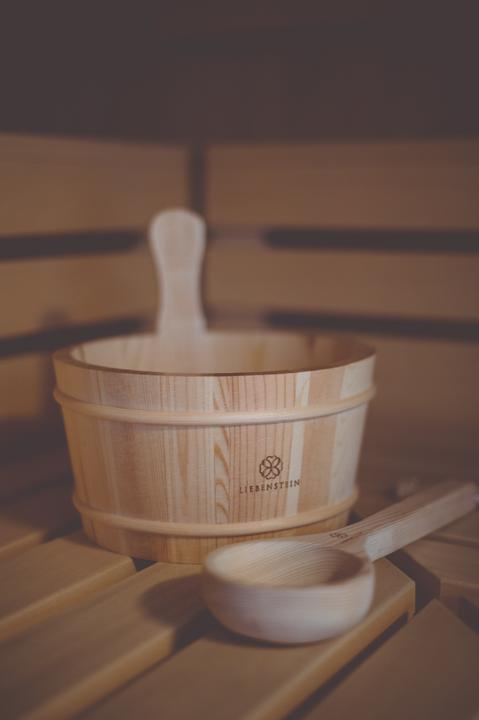 Produktbild Liebenstein Sauna Eimer mit Kelle, Sauna Zubehör Set