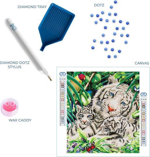 Produktbild Diamond Dotz White Tiger Cubs