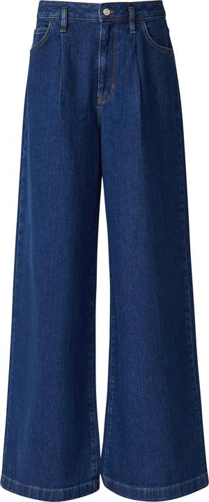 Comma Jeans-Hose Jeans mit Extra Wide Leg und Bundfalten (40)