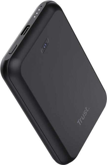 Actual product image Trust Magno Lithium Polymer (LiPo) Wireless charging Black (5000 mAh, 15 W, 18.50 Wh)