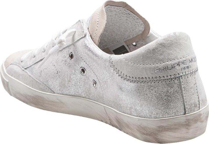 Image du produit Philippe Model sneakers prsx low in laminated leather silver (38)