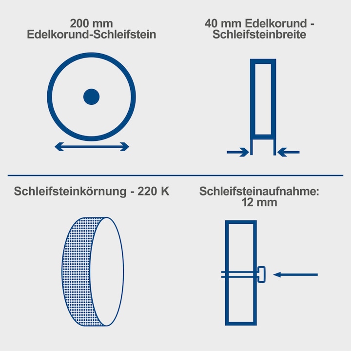 Produktbild Scheppach TIGER 2000S Nass-Schleifsystem 230V 50Hz 120W (Nassschleifer, 120 W)