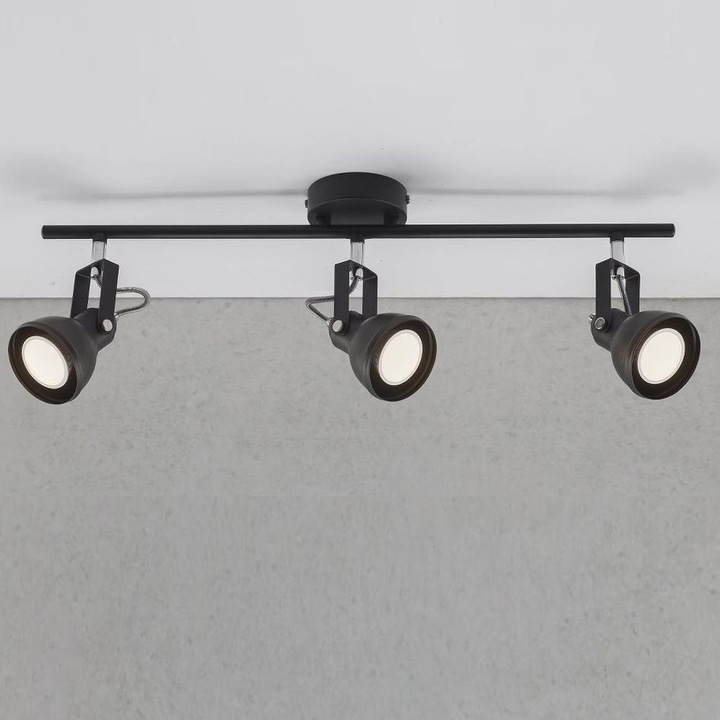 Produktbild Nordlux Aslak,3-spot,Schwarz (GU10)