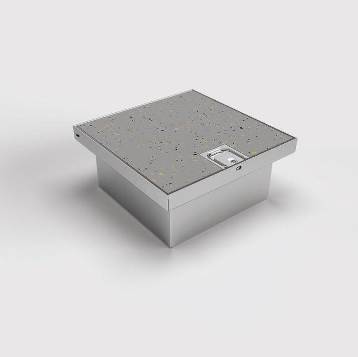 Actual product image Bodensteckdosen Systemtechnik BS FLOOR PLUG-IN DO 2003B1