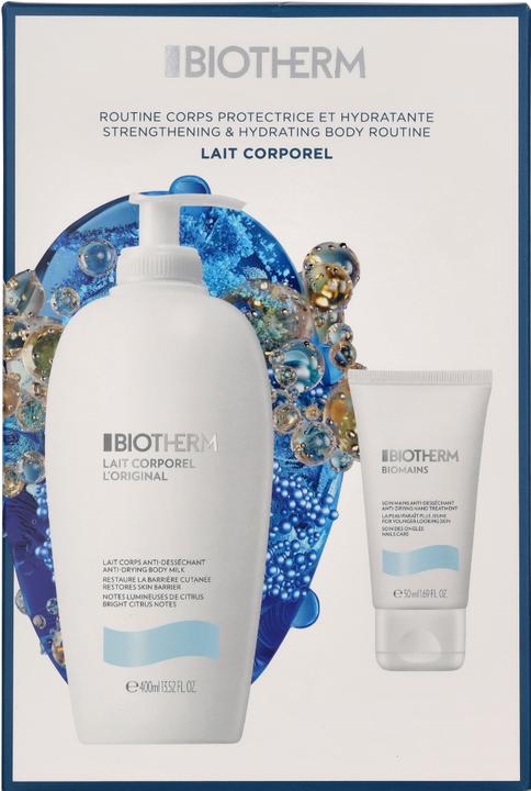 Image du produit Biotherm Lait Corporel L'Original Set lotion pour le corps 400ml + Handcreme 50ml (Set soin du corps)
