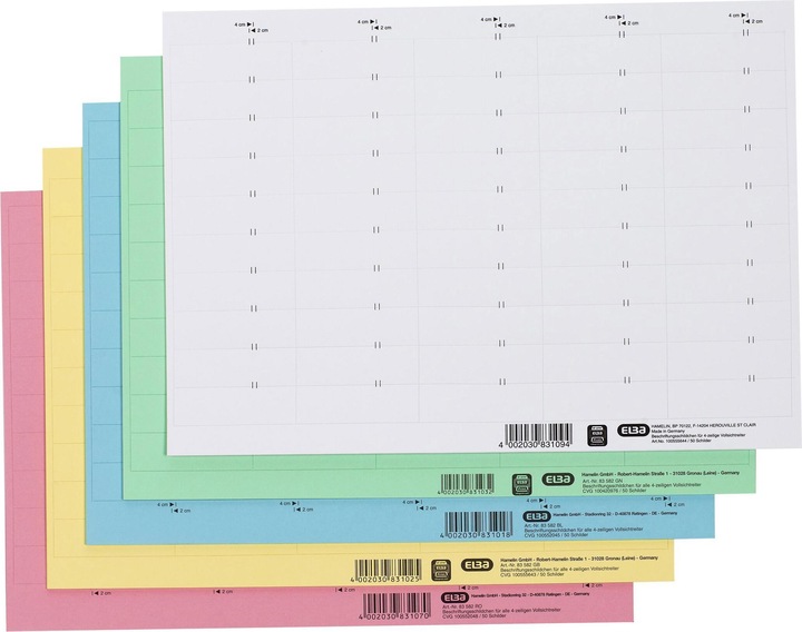 Produktbild Elba Beschriftungsschildchen 83582