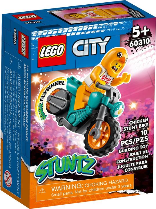 Produktbild LEGO Maskottchen-Stuntbike (60310, LEGO City)
