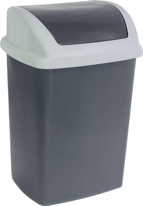 Actual product image Maul Abfallbehälter MAULswing 24l Schwingdeckel Kunststoff (24 l)