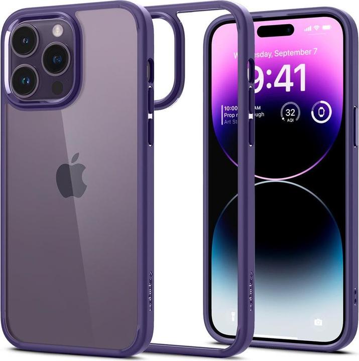 Produktbild Spigen Ultra Hybrid Iphone 14 Pro Max Deep Purple (Apple iPhone 14 Pro Max)