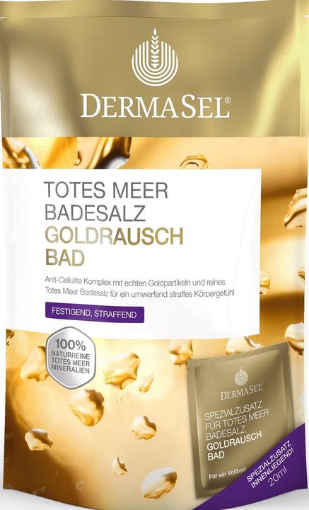 Produktbild DermaSel Goldrausch (Badesalz, 400 g)